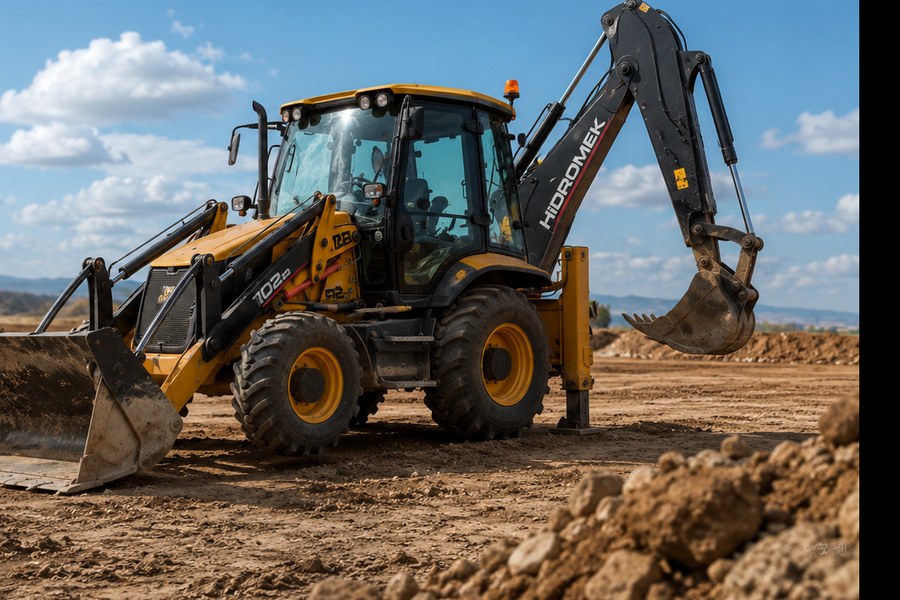 Hidromek saha çalışması